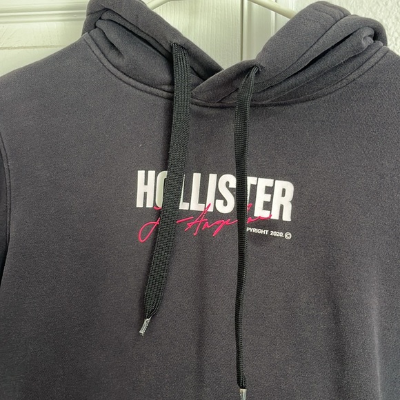 Hollister XS HoodieSweatshirt Men’s Black - Picture 3 of 4